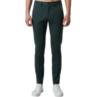 Italienische Herren-Hose in Dunkelgrün mit schlanker Passform, elastischem Bund und sportiv-elegantem Stil – Made in Italy