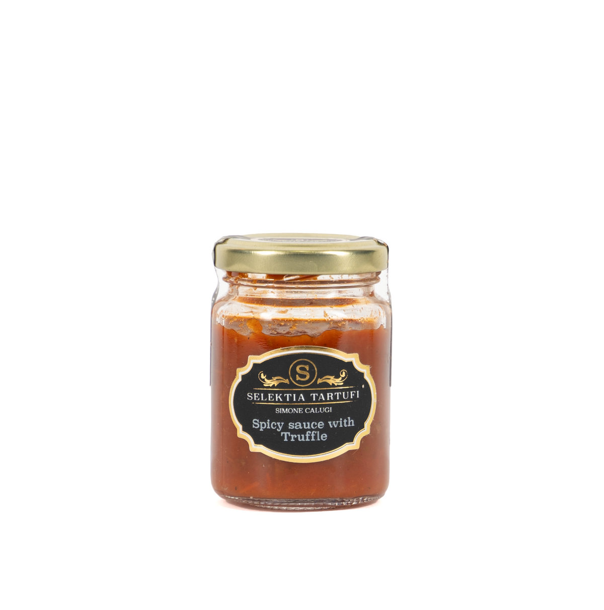 Selektia Tartufi Spicy Truffle Sauce with Truffle 80 g von Simone Calugi – pikante italienische Trüffelsauce im Glas