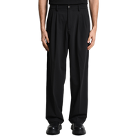 Frontale Ansicht der Xagon Pantalone im Wide Fit. Der weite Schnitt und die feine Textur des Polyviskose-Mixes unterstreichen den modernen, urbanen Look.